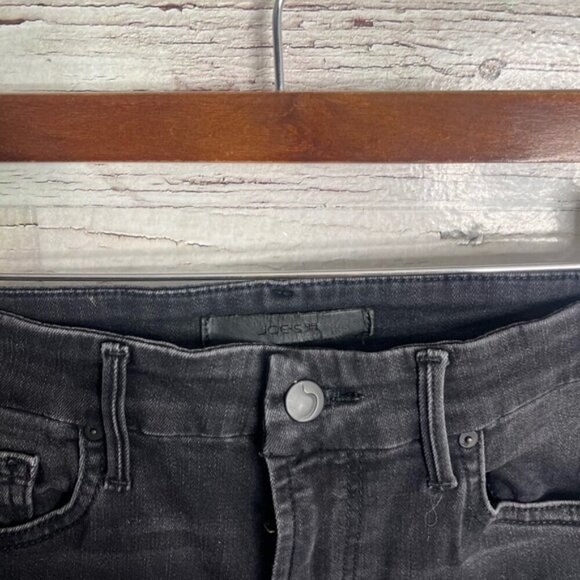 JOE’S JEANS Size 28 Charlie Flawless High Rise Skinny Ankle Black - Picture 4 of 8